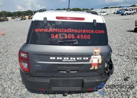 2024 Ford Bronco Sport Heritage z USA, uszkodzony, nr VIN 3FMCR9G67RRE93623